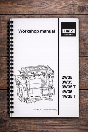 Hatz diesel engine 2w35 - diesel,