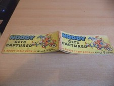 NODDY double STRIP CARTOON BOOK old vintage enid blyton beek 1960s GETS CAPTURED