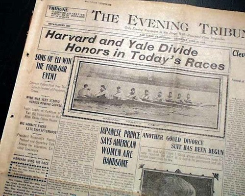 Harvard yale regatta boat - regatta,