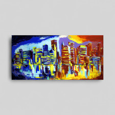 Skyline New York Abstract