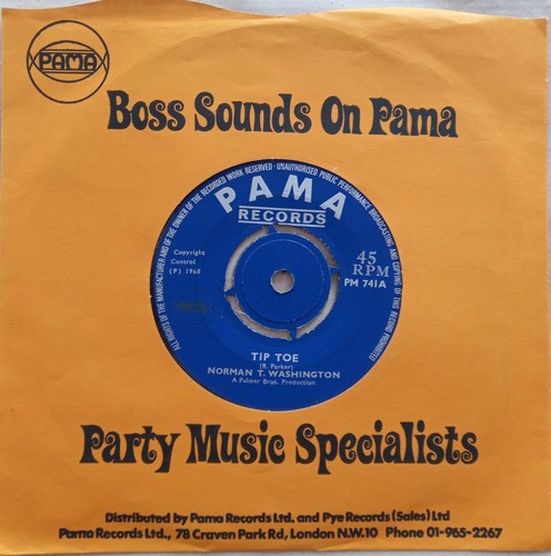 Norman washington tip toe - -,