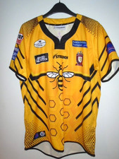 Salford Red Devils  Steeden Limited edition Bee Rugby League  Shirt  Large
