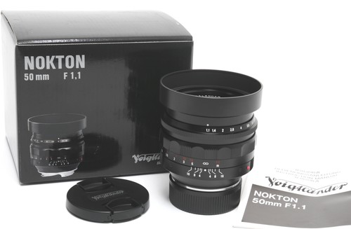Voigtländer mm nokton - 1.1/50,