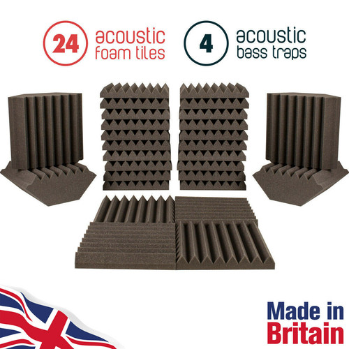 Acoustic foam tiles - foam, &