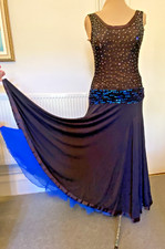 Size 10/12 Black with blue