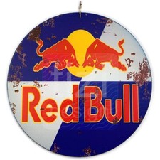 Wooden Bar Plaques Signs Vintage Retro Pub Man Cave Wall Sign Wood Circle 190 mm