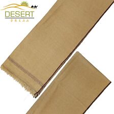 2 PIECE PAKOL AFGHAN PATOO BLANKET SHAWL SCARF HAT THICK MENS WOMENS HAND MADE