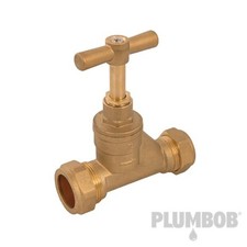 Poly Stopcock - 22mm Copper x