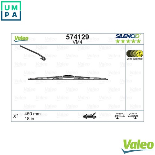 Wiper blade 574129 for - wiper, renault