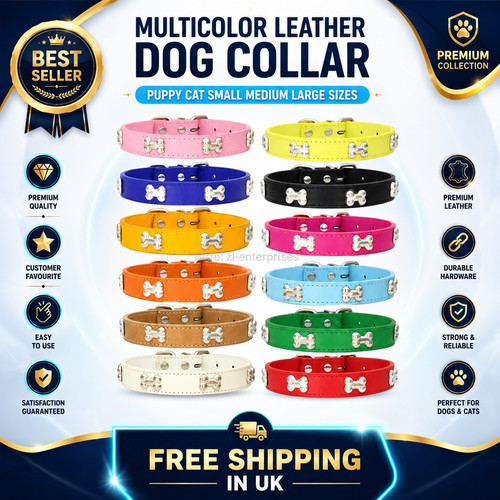 Soft real leather - soft, dog