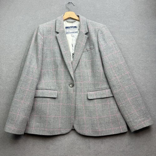 Joules tweed jacket - tweed, 16