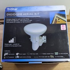 Tristar DigiDome 360° Omni Directional TV Aerial with 4G Filter Inc install kit