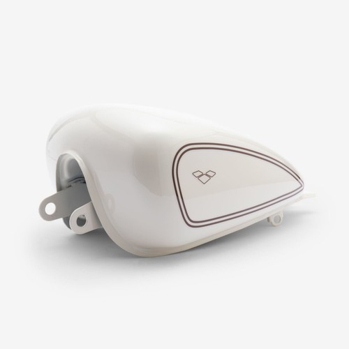 Motorcycle fuel tank ivory - tank,