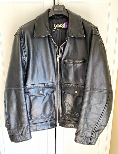 Schott nyc 181 black leather - 181,