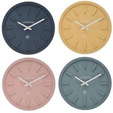 Minimalist Wall Clock – Silent Quartz, Modern Number-Free Design - 4 Colors