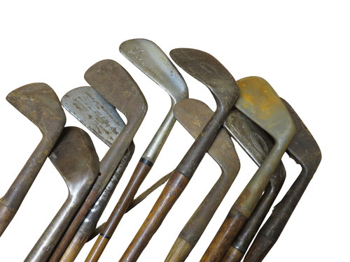 Vintage hickory golf irons - vintage,