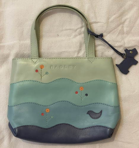 Radley blue multi mini bag - mini,