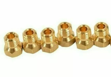 6 X  SMEG LPG  Jet Cooker Gas Kit Nozzle Calor Propane Butane Genuine