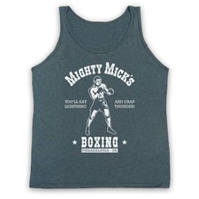 ROCKY MIGHTY MICK'S BOXING TRAINER GYM CORNER MENTOR ADULTS VEST TANK TOP