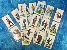 John Player & Sons Full Series of 24 Cards - Doncella Napoleonic Uniforms 1980