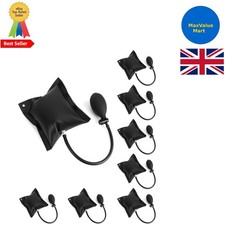 8-Pc Inflatable Lifting Cushions - Reusable Air Wedge Pump for Easy Alignments