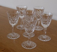 6 x Signed Waterford Crystal