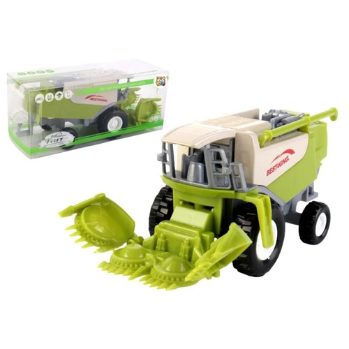 Metal combine harvester top - combine, harvester-1