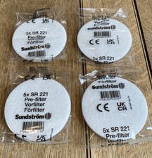 4 x packs of 5 Sundstrom SR221