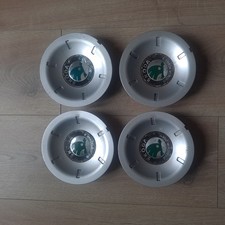 4 X GENUINE ŠKODA  OCTAVIA Mk2 ALLOY WHEEL  CENTRE CAPS 1Z0 601 149 