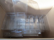 X27 DISPLAY CASES FOR 6" BLACK SERIES FIGURES (USED IN VG CONDITION)