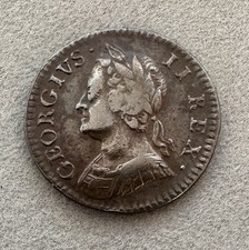 1754 Farthing - King George II