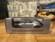 NGZ Porsche-Sammlermodell 911 Speedster Cabriolet Silver