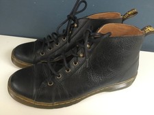 Mens  Dr Martens COBURG Black Leather Chukka Boots Size - UK 9