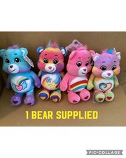 CARE BEARS 9inch (22cm) BEAN PLUSH TOY TOGETHERNESS, Dream Bright Bear + more