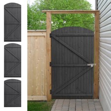 Grey Wooden Privacy Garden