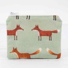 Fox design handmade fabric