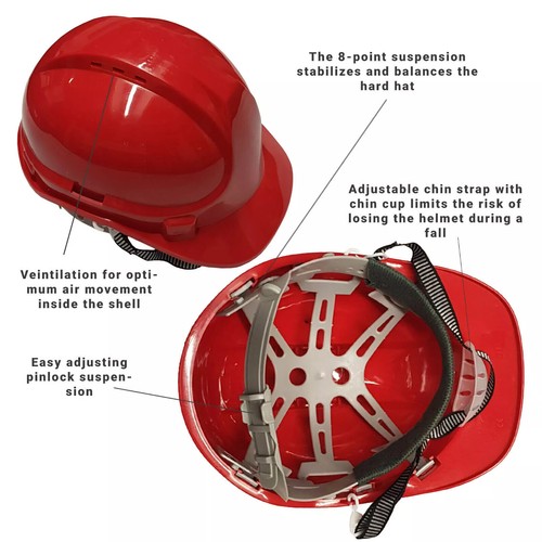 Mens hard hat safety - hard,