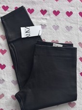 Zara black waxed - black, mid