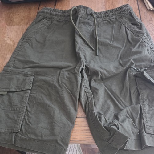Cotton cargo shorts for men - cotton,