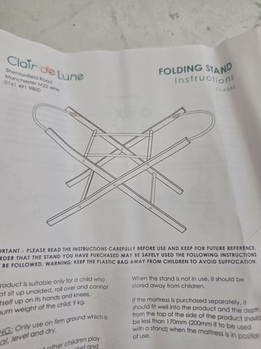 Brand new clair lune wooden - new, de