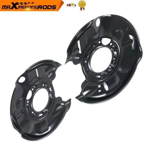 Pair brake backing - plate, rear