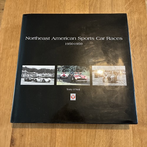 Motor racing book hardback - book,