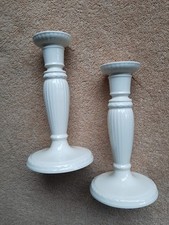 Wedgwood Edme (off white) Candlesticks X2 Multiples Available