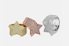 Rings Gold Silver Bling Luxury