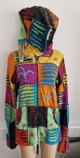 Hoodie Pixie Hood Boho .Size