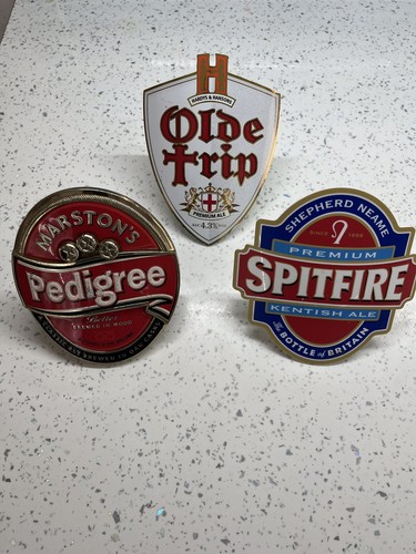 Beer pump clips with - clips, backs