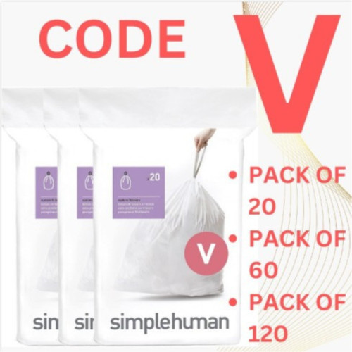 Simplehuman bin liners - simplehuman, v