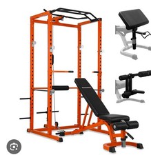 Gymano Power Rack, Bench
