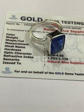 6.00 Carat Blue Sapphire