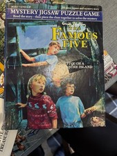VINTAGE ENID BLYTON FAMOUS FIVE JIGSAW, FIVE ON TREASURE ISLAND (250pc)